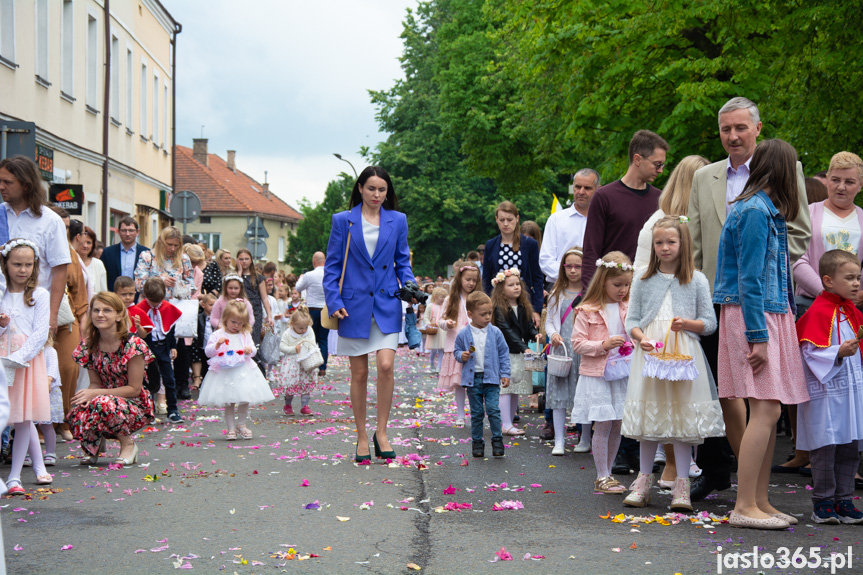 Procesja Bożego Ciała w Jaśle