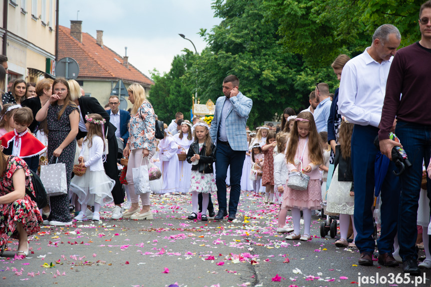 Procesja Bożego Ciała w Jaśle