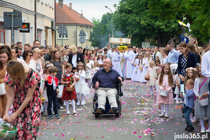 Procesja Bożego Ciała w Jaśle
