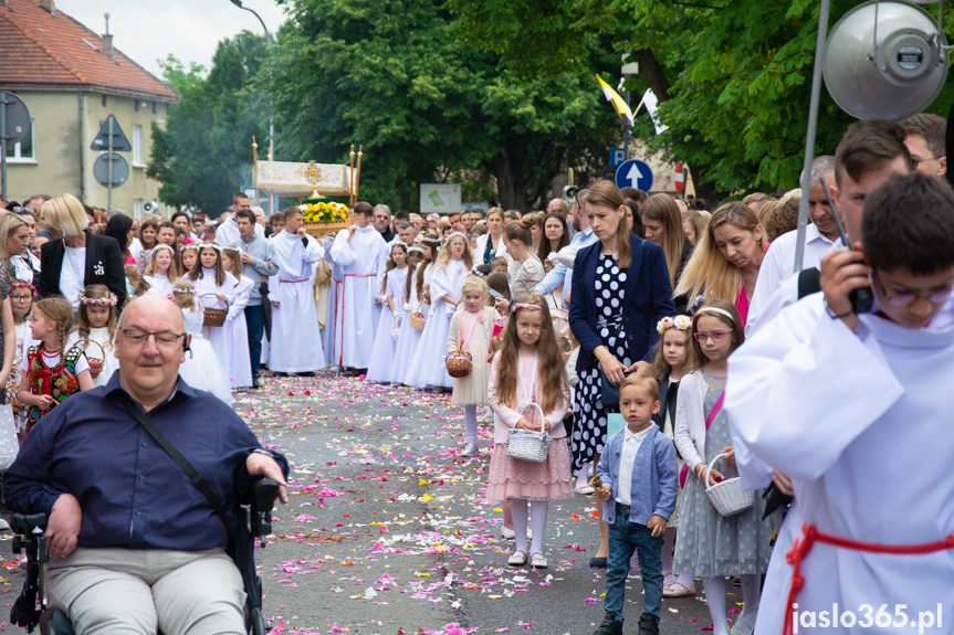 Procesja Bożego Ciała w Jaśle