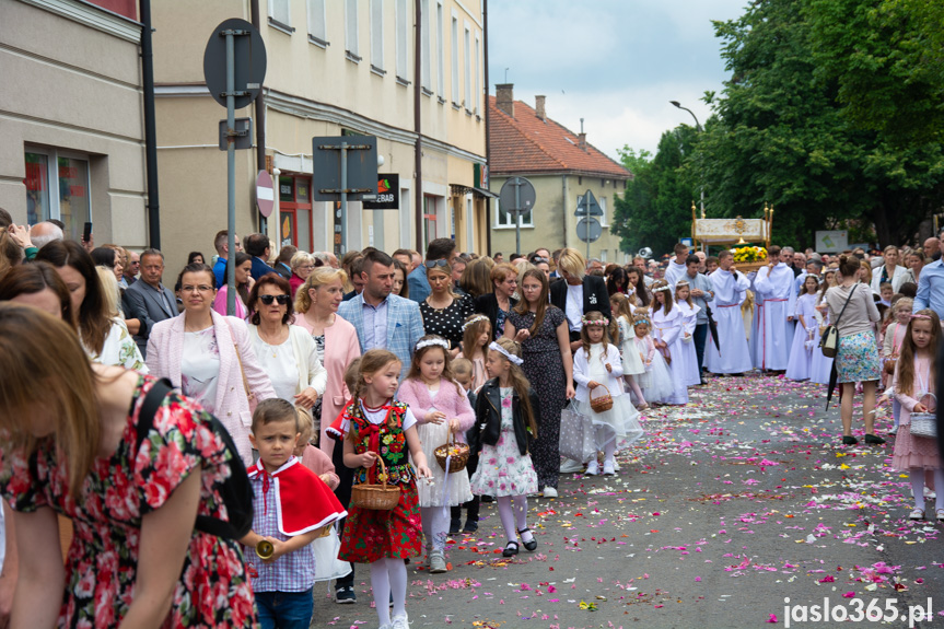 Procesja Bożego Ciała w Jaśle