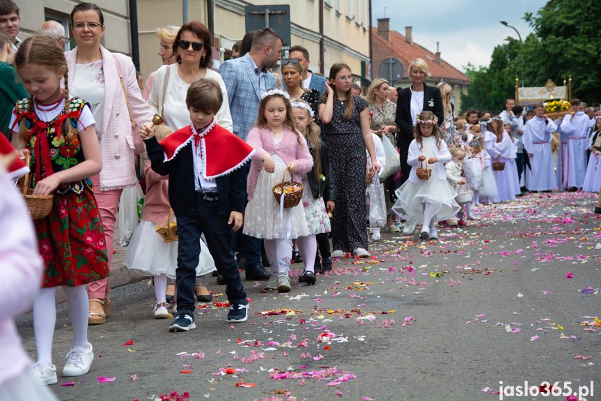 Procesja Bożego Ciała w Jaśle