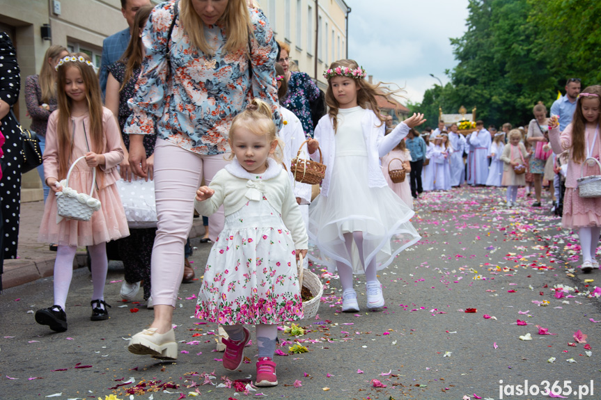 Procesja Bożego Ciała w Jaśle