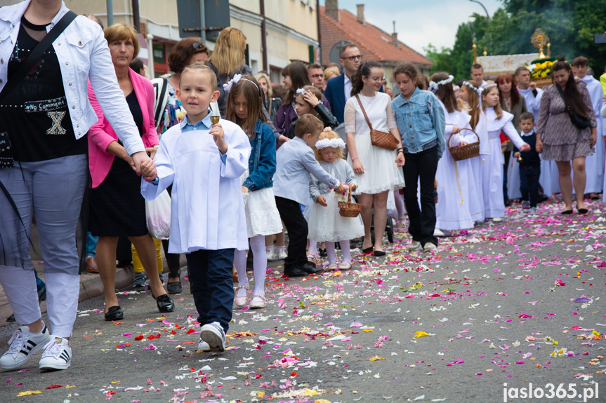 Procesja Bożego Ciała w Jaśle