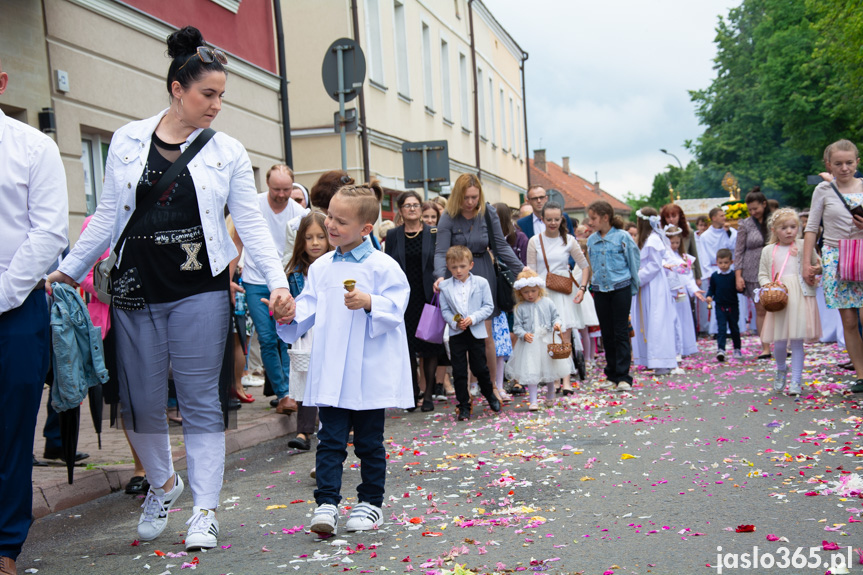 Procesja Bożego Ciała w Jaśle