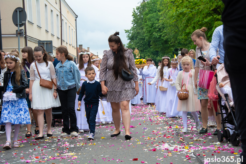 Procesja Bożego Ciała w Jaśle