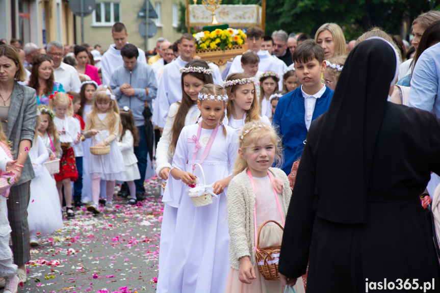 Procesja Bożego Ciała w Jaśle