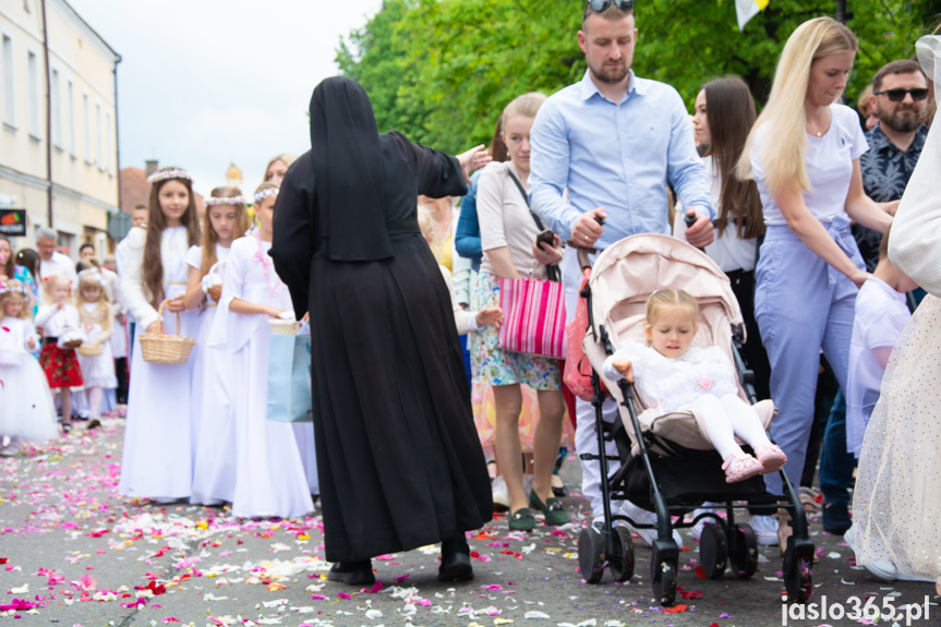Procesja Bożego Ciała w Jaśle