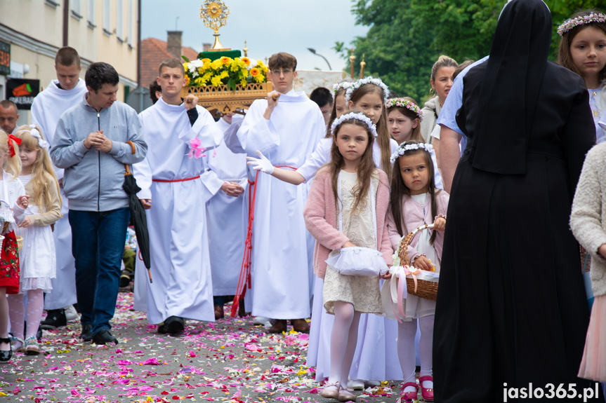 Procesja Bożego Ciała w Jaśle