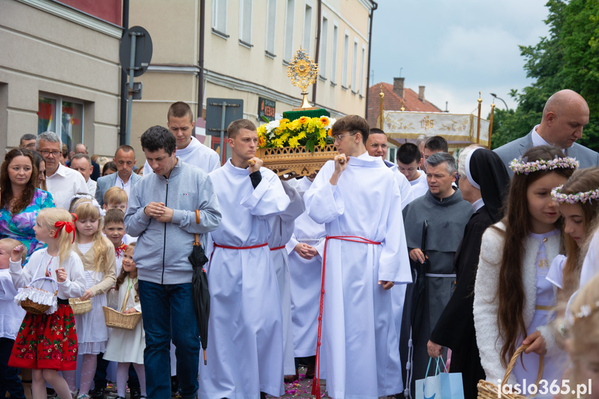 Procesja Bożego Ciała w Jaśle