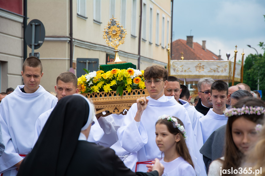 Procesja Bożego Ciała w Jaśle