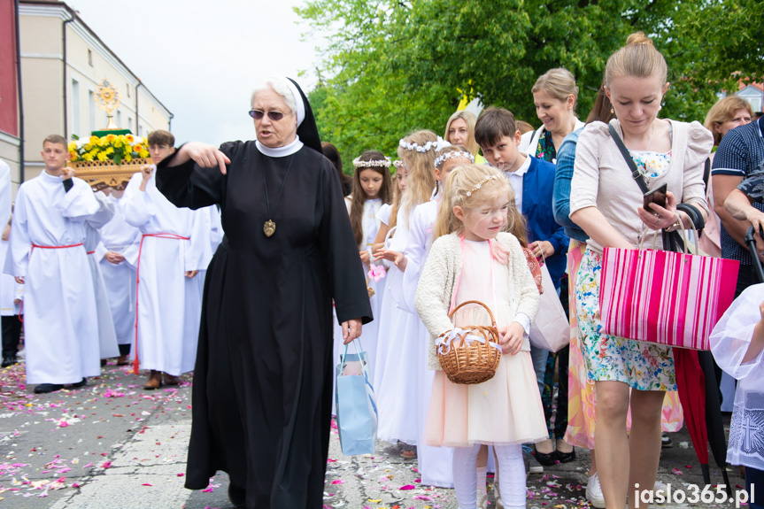 Procesja Bożego Ciała w Jaśle