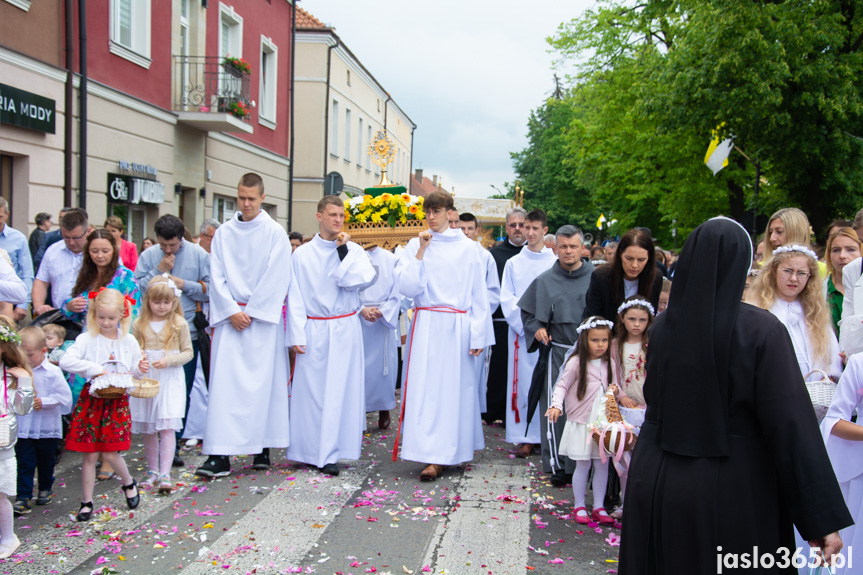 Procesja Bożego Ciała w Jaśle