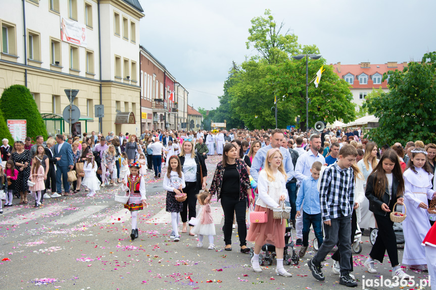 Procesja Bożego Ciała w Jaśle