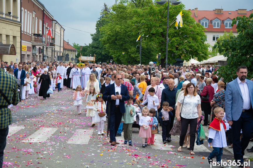 Procesja Bożego Ciała w Jaśle