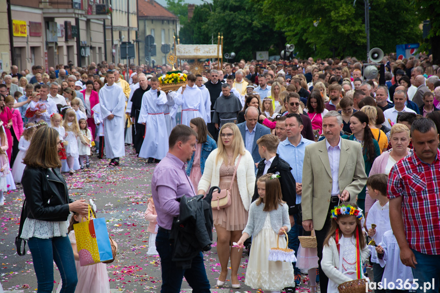Procesja Bożego Ciała w Jaśle