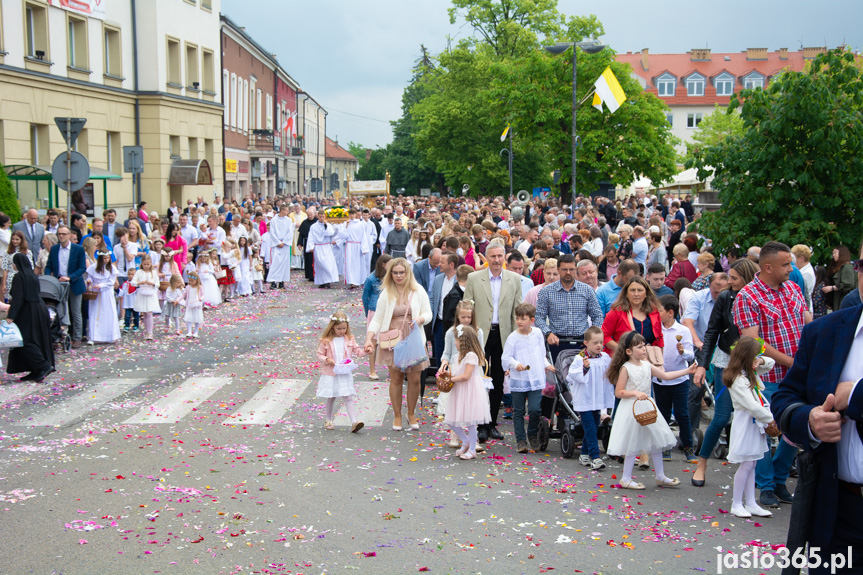 Procesja Bożego Ciała w Jaśle