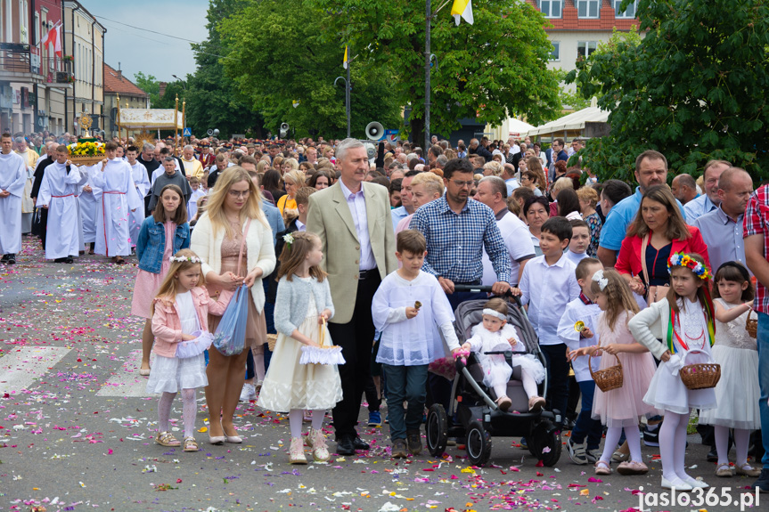 Procesja Bożego Ciała w Jaśle