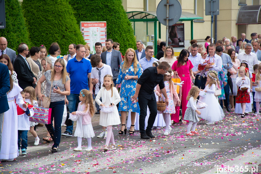 Procesja Bożego Ciała w Jaśle