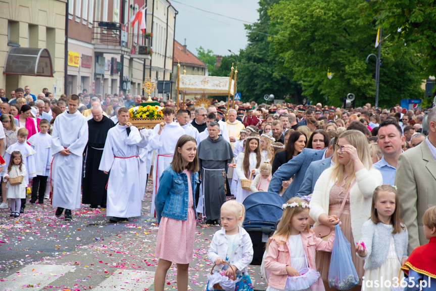 Procesja Bożego Ciała w Jaśle