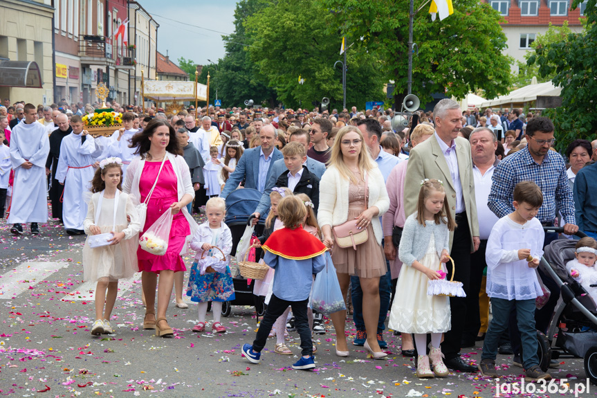 Procesja Bożego Ciała w Jaśle