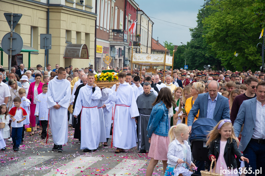 Procesja Bożego Ciała w Jaśle