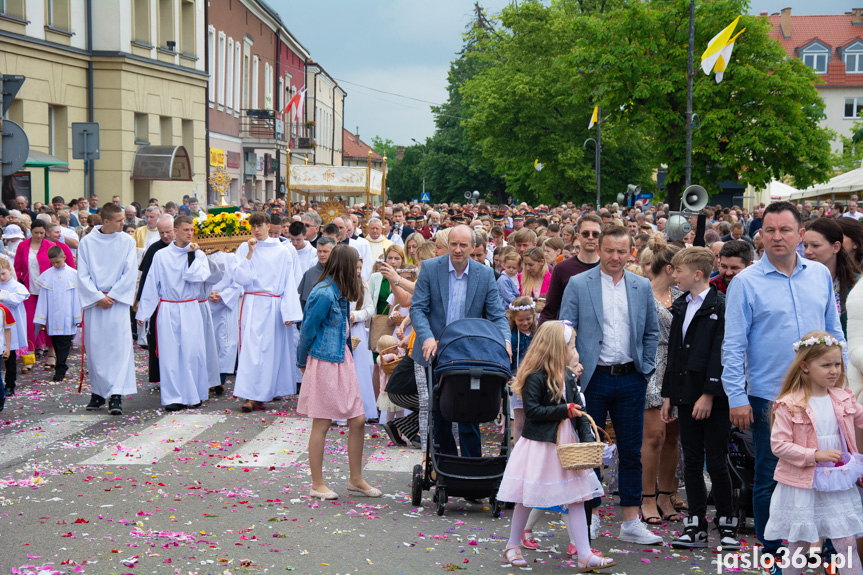 Procesja Bożego Ciała w Jaśle