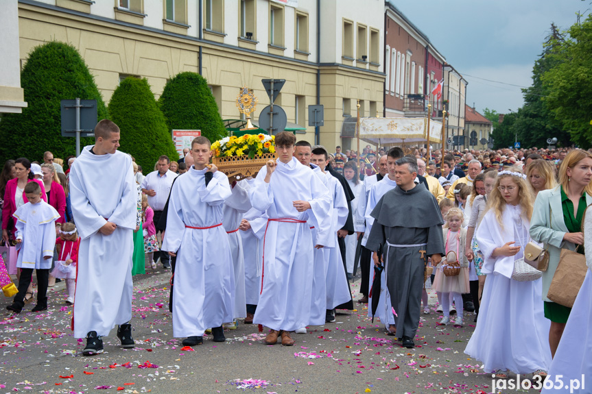 Procesja Bożego Ciała w Jaśle