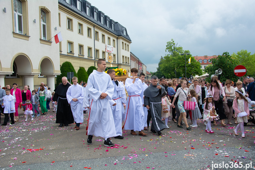 Procesja Bożego Ciała w Jaśle