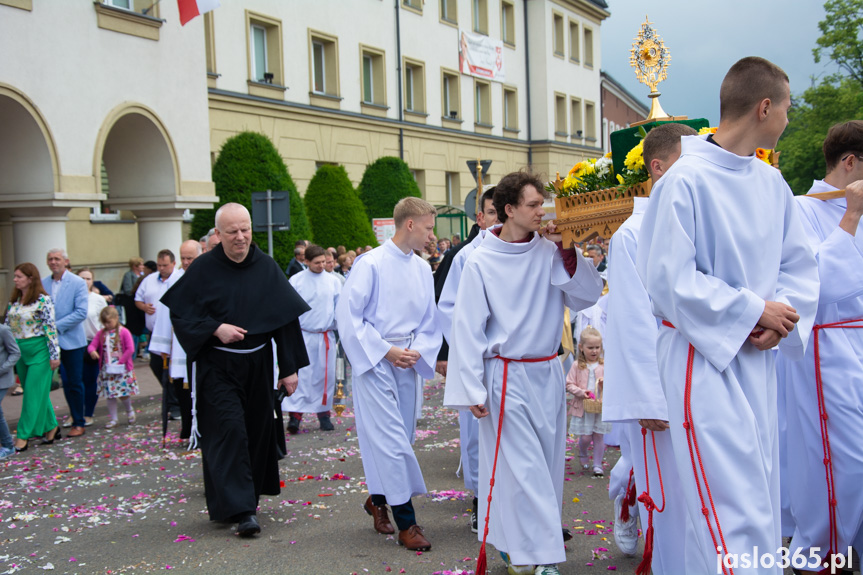 Procesja Bożego Ciała w Jaśle