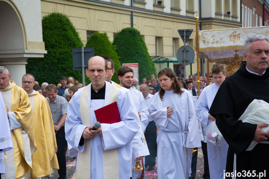 Procesja Bożego Ciała w Jaśle
