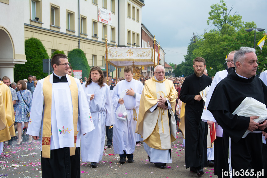 Procesja Bożego Ciała w Jaśle