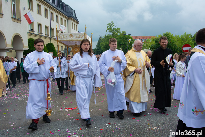 Procesja Bożego Ciała w Jaśle