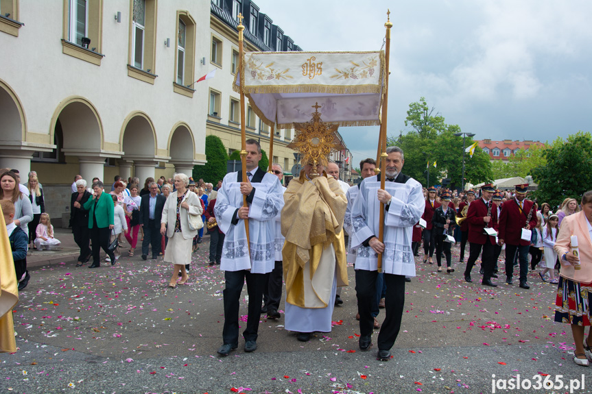 Procesja Bożego Ciała w Jaśle