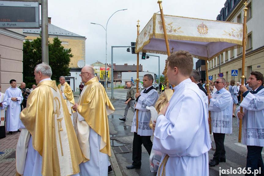 Procesja Bożego Ciała w Jaśle
