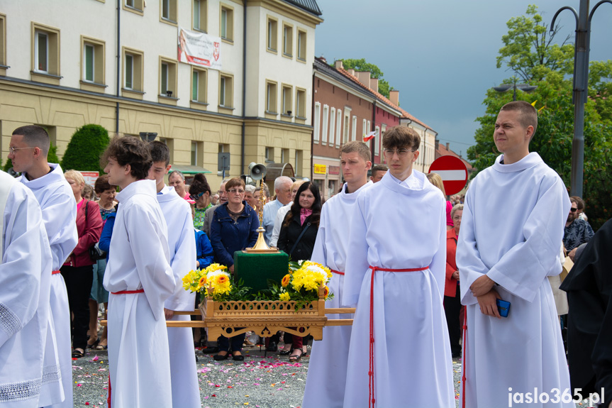 Procesja Bożego Ciała w Jaśle