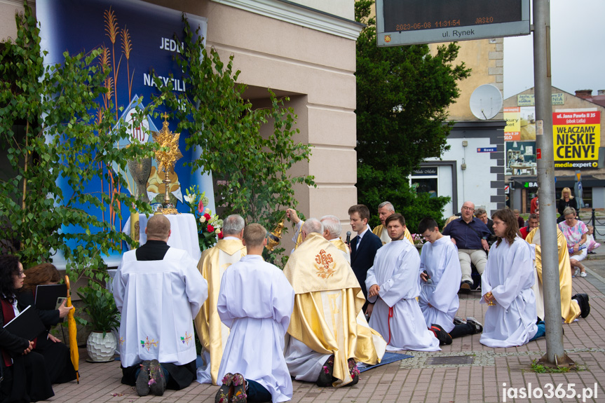 Procesja Bożego Ciała w Jaśle