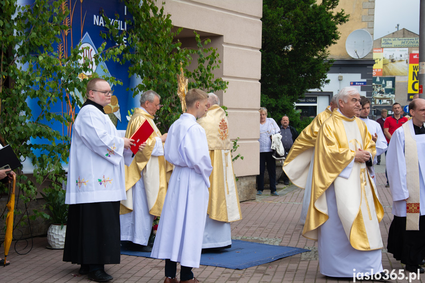 Procesja Bożego Ciała w Jaśle