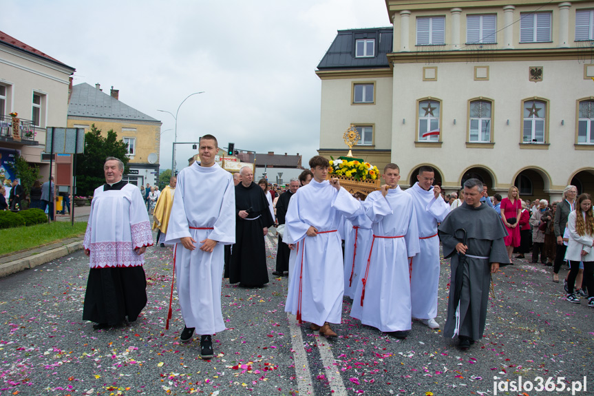 Procesja Bożego Ciała w Jaśle