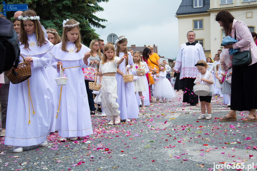 Procesja Bożego Ciała w Jaśle