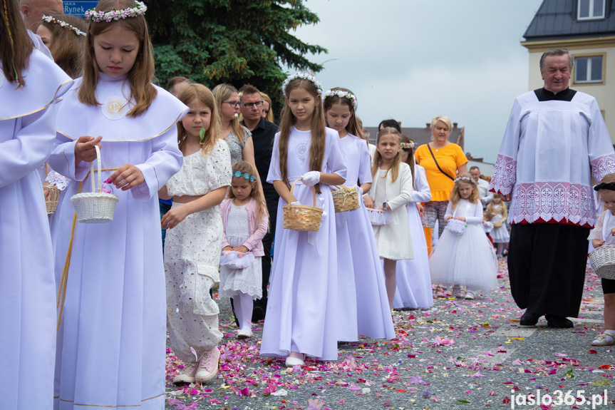 Procesja Bożego Ciała w Jaśle