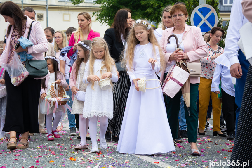 Procesja Bożego Ciała w Jaśle