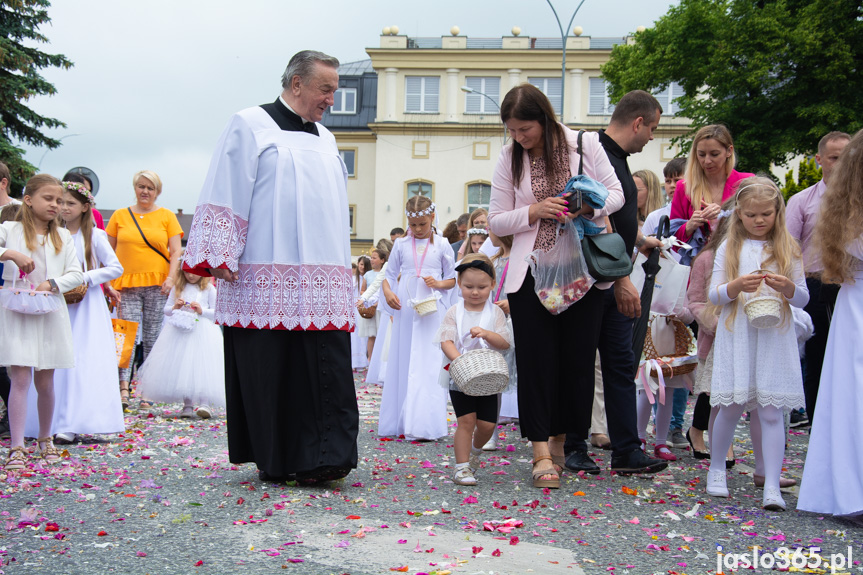 Procesja Bożego Ciała w Jaśle