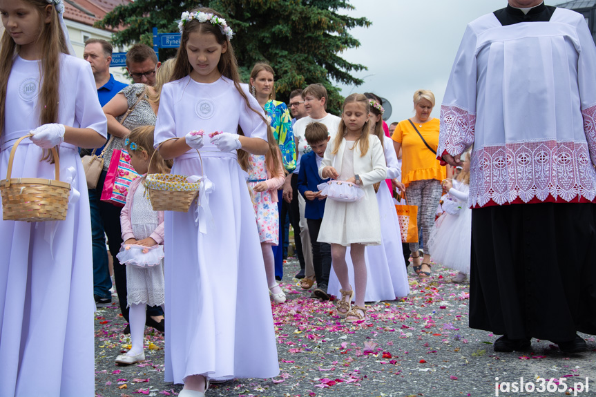 Procesja Bożego Ciała w Jaśle