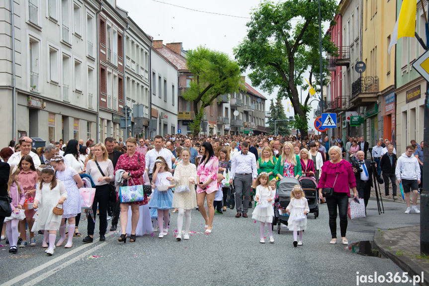 Procesja Bożego Ciała w Jaśle
