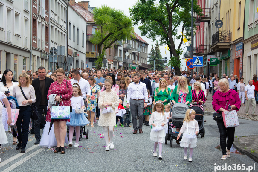 Procesja Bożego Ciała w Jaśle