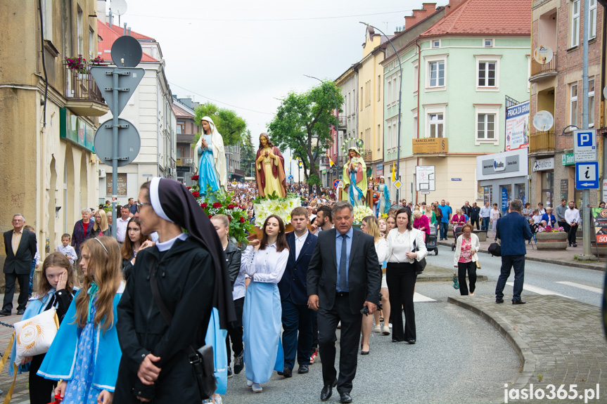 Procesja Bożego Ciała w Jaśle
