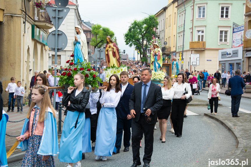 Procesja Bożego Ciała w Jaśle