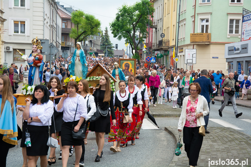 Procesja Bożego Ciała w Jaśle