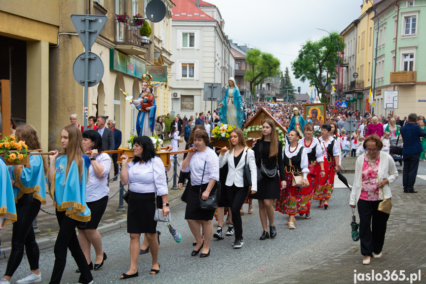 Procesja Bożego Ciała w Jaśle